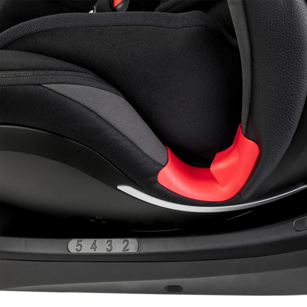 Jikel - Saturn Zip 360 Rotating IsoFix Car Seat - Black